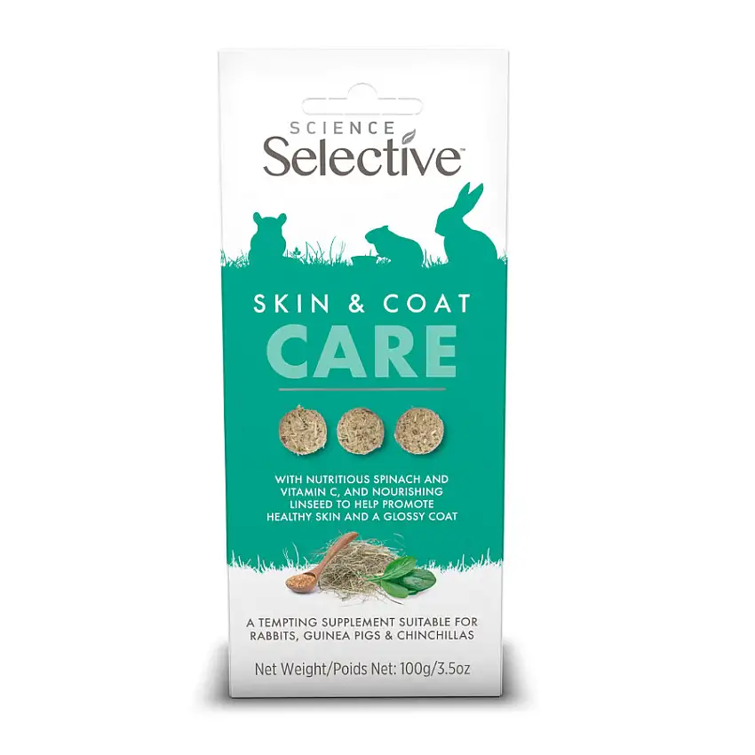 Science Selective Skin & Coat Care suplemento para roedores