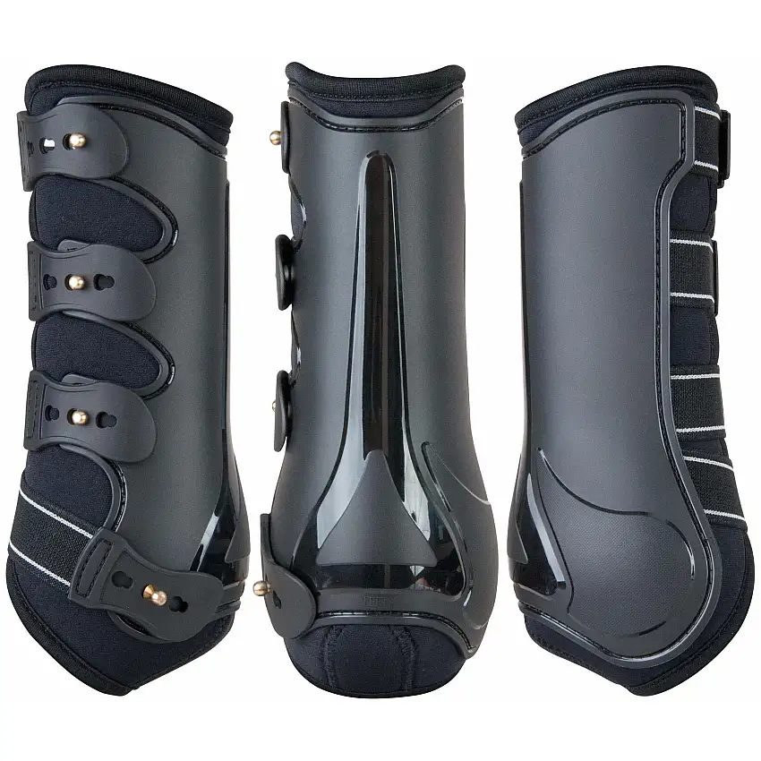 Protectores de tendones para caballo de doma