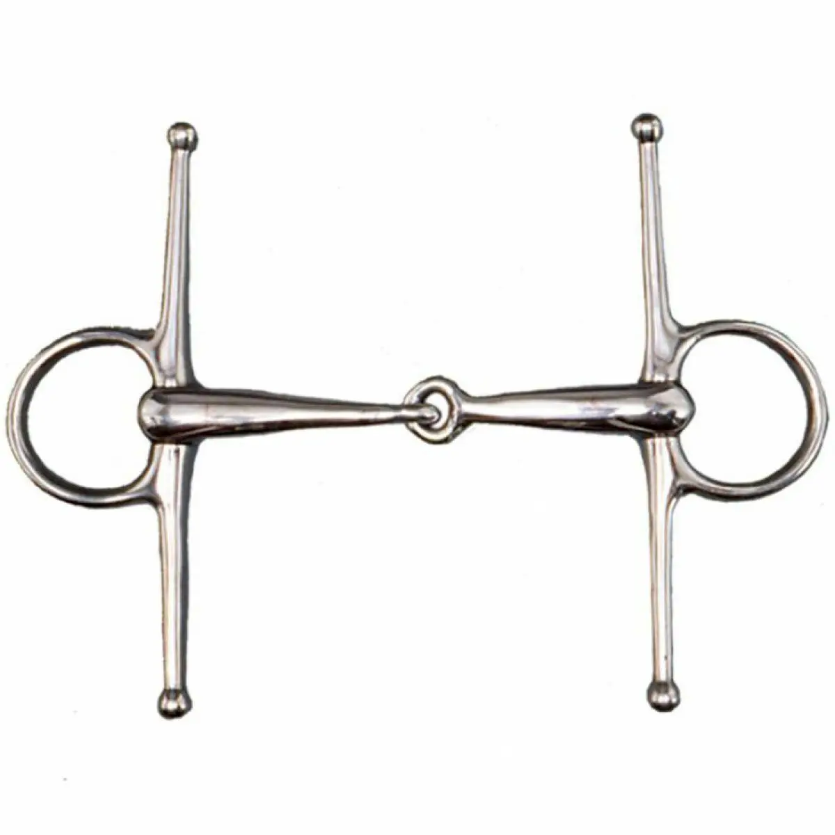 Mordedor de acero inoxidable para caballos, barriles grandes