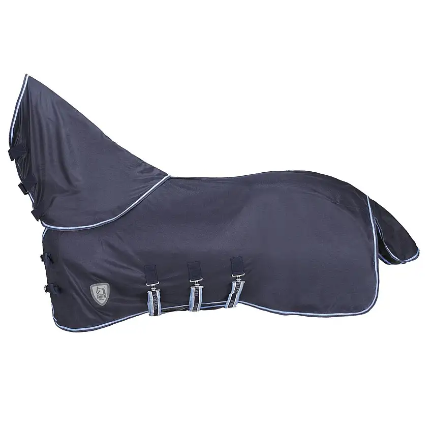 Manta equitación resistente con cuello desmontable