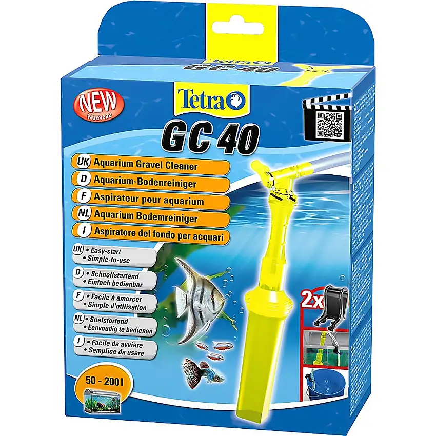 Aspiradora de fondo para acuario Gc40