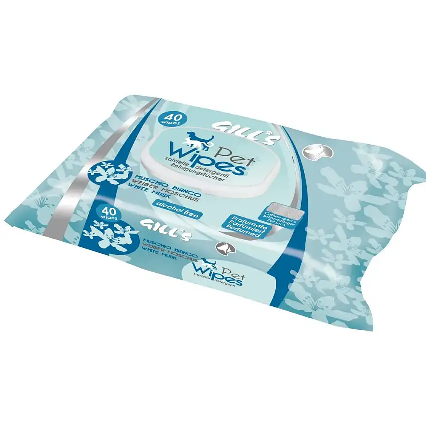 Gill'S Toallitas Higienizantes Xl Musgo Blanco 40Udes,