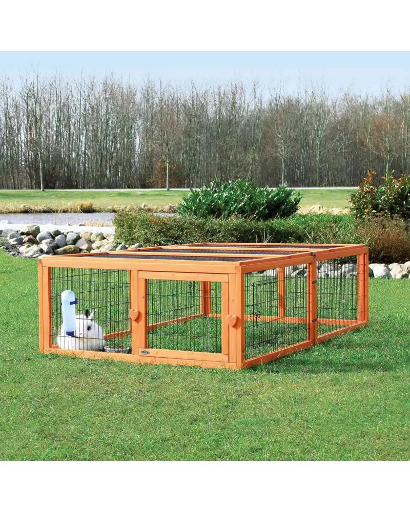 Trixie recinto conejos exterior Natura 174x48x109 cm
