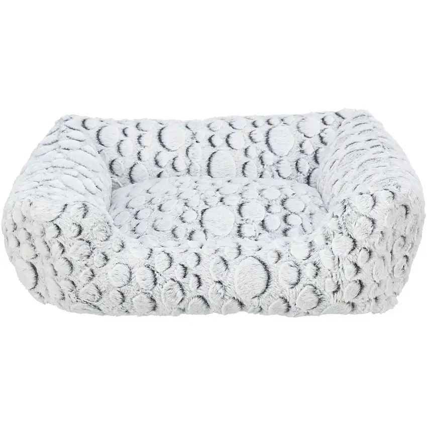 Cama angular de felpa para perros Mila
