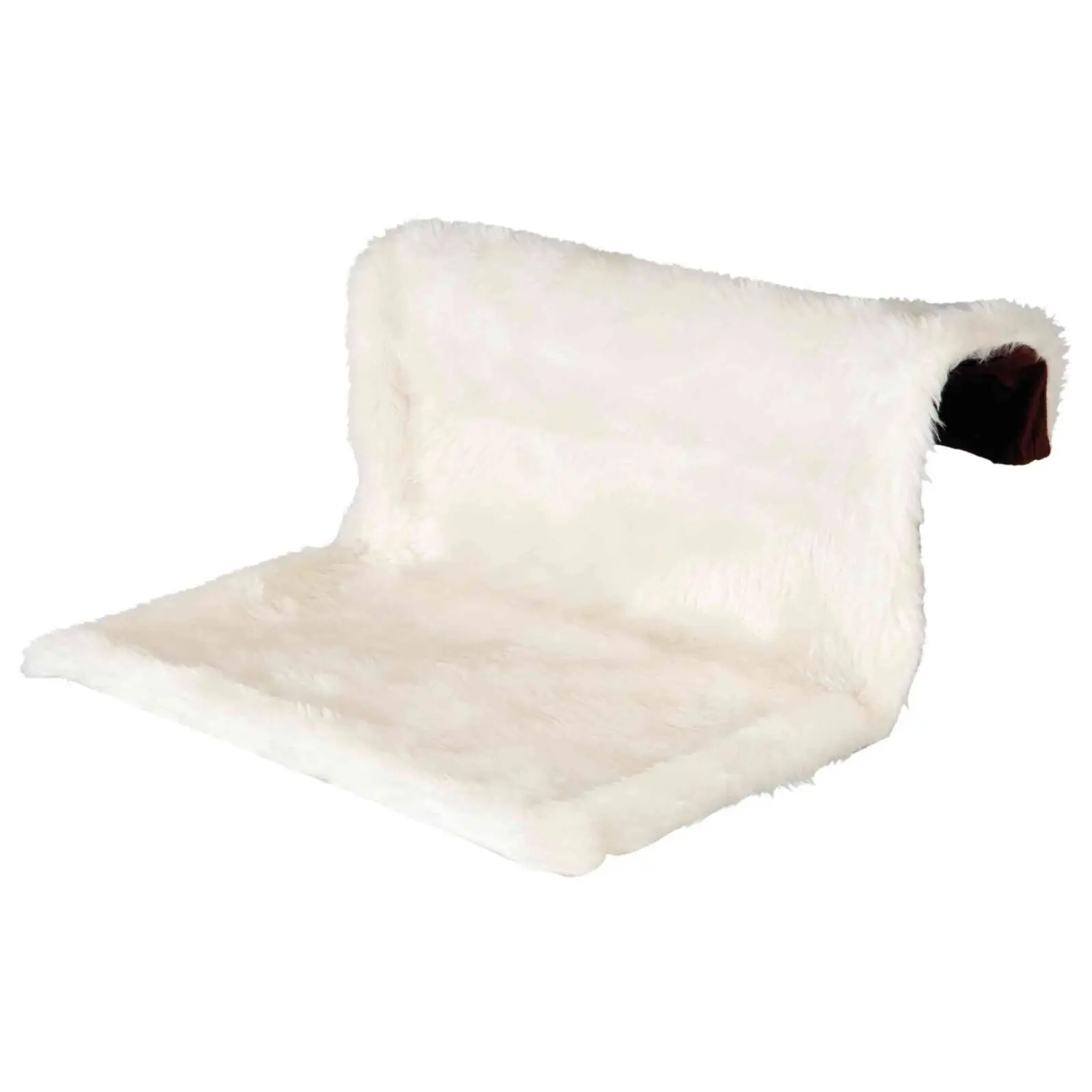 Cama con radiador de felpa y terciopelo para gatos