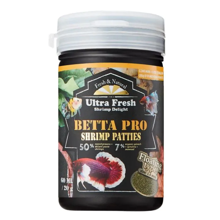 Betta Premium pellet (60 ml) Azoo Plus Ultra Fresh