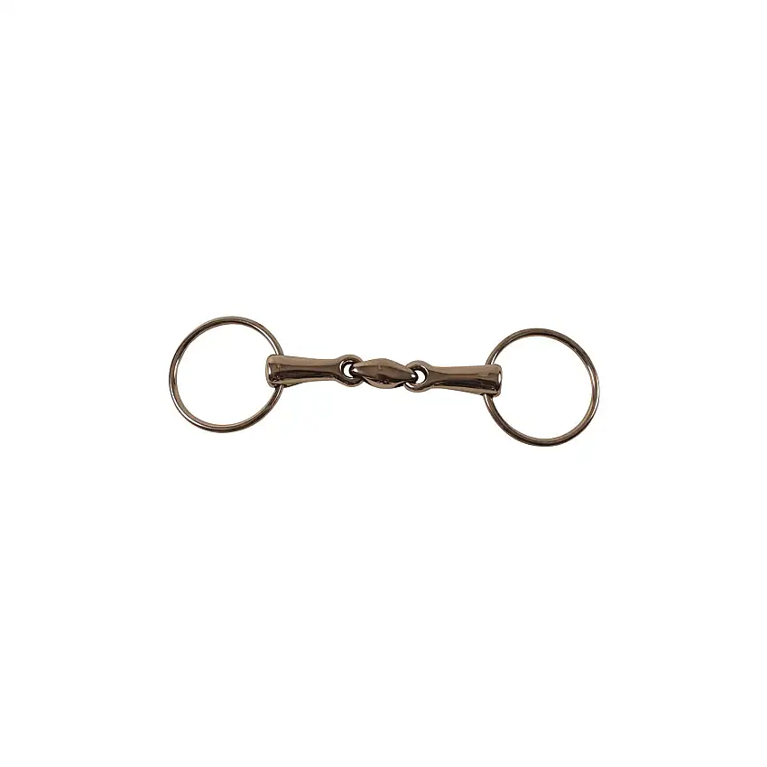 Bocado doble para caballos French SS