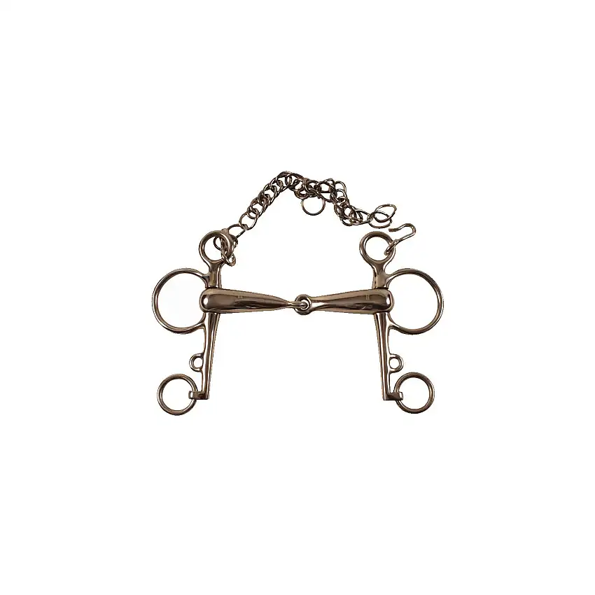 Pelham para caballo hueco SS