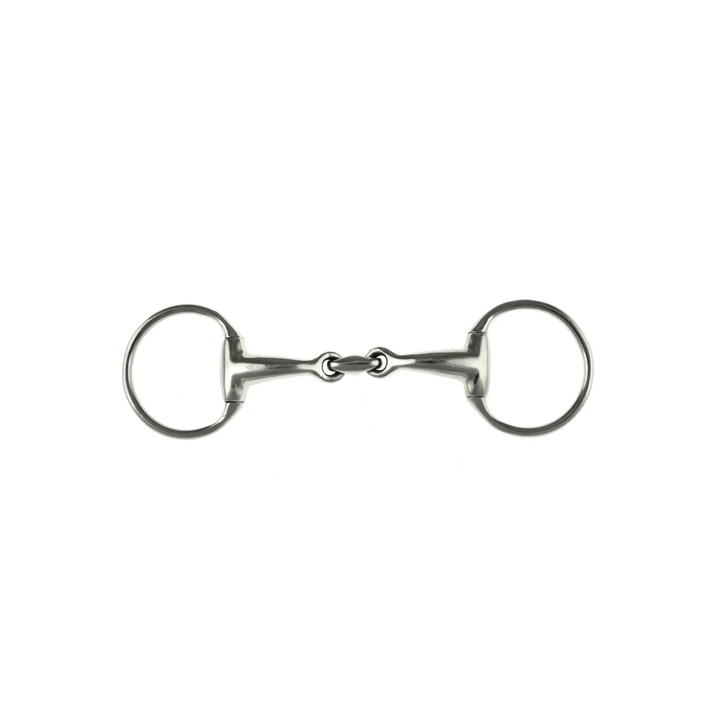 Bocado doble para caballo curvo