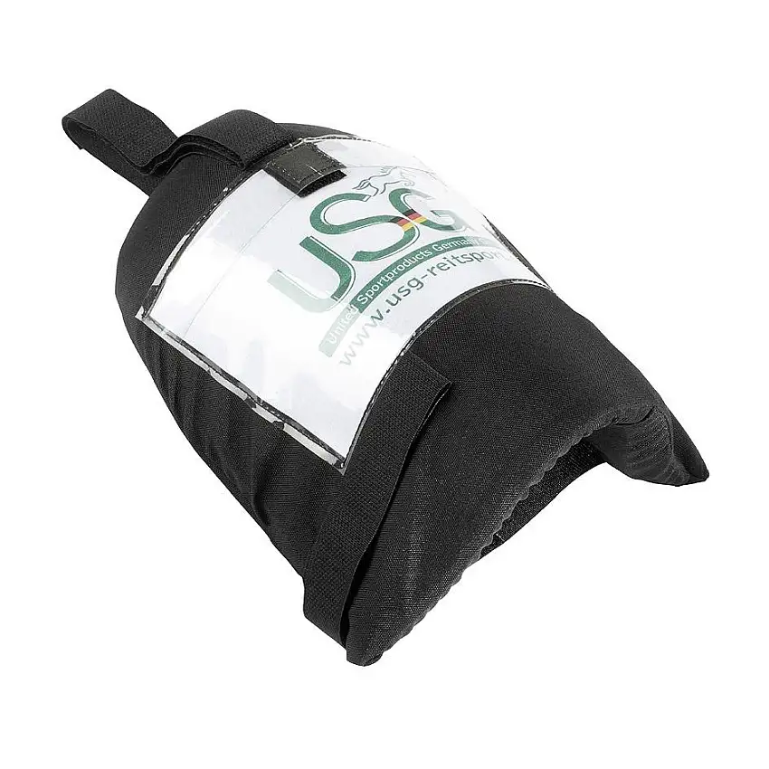 Espalda de velcro con tarjeta médica