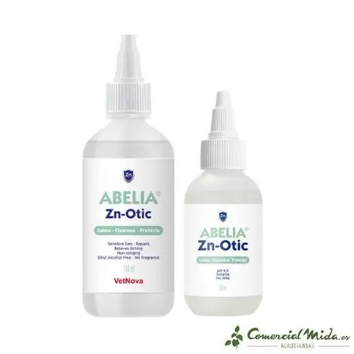 Solución Ótica VETNOVA Abelia Zn-Otic