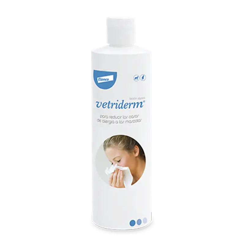 Vetriderm Locion tópica antialergenica 350mls. Elanco