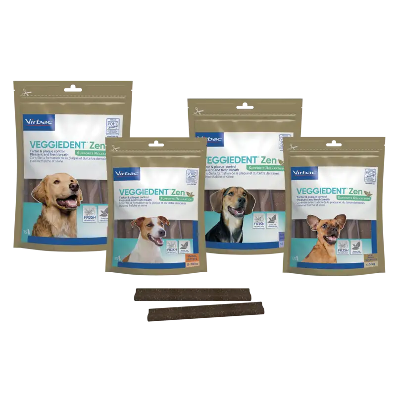 Virbac Veggiedent ZEN Snack Dental Para Perros