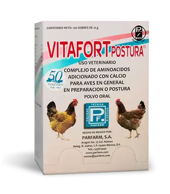 Vitafort Postura Polvo Oral 100 Sobres de 10 gr