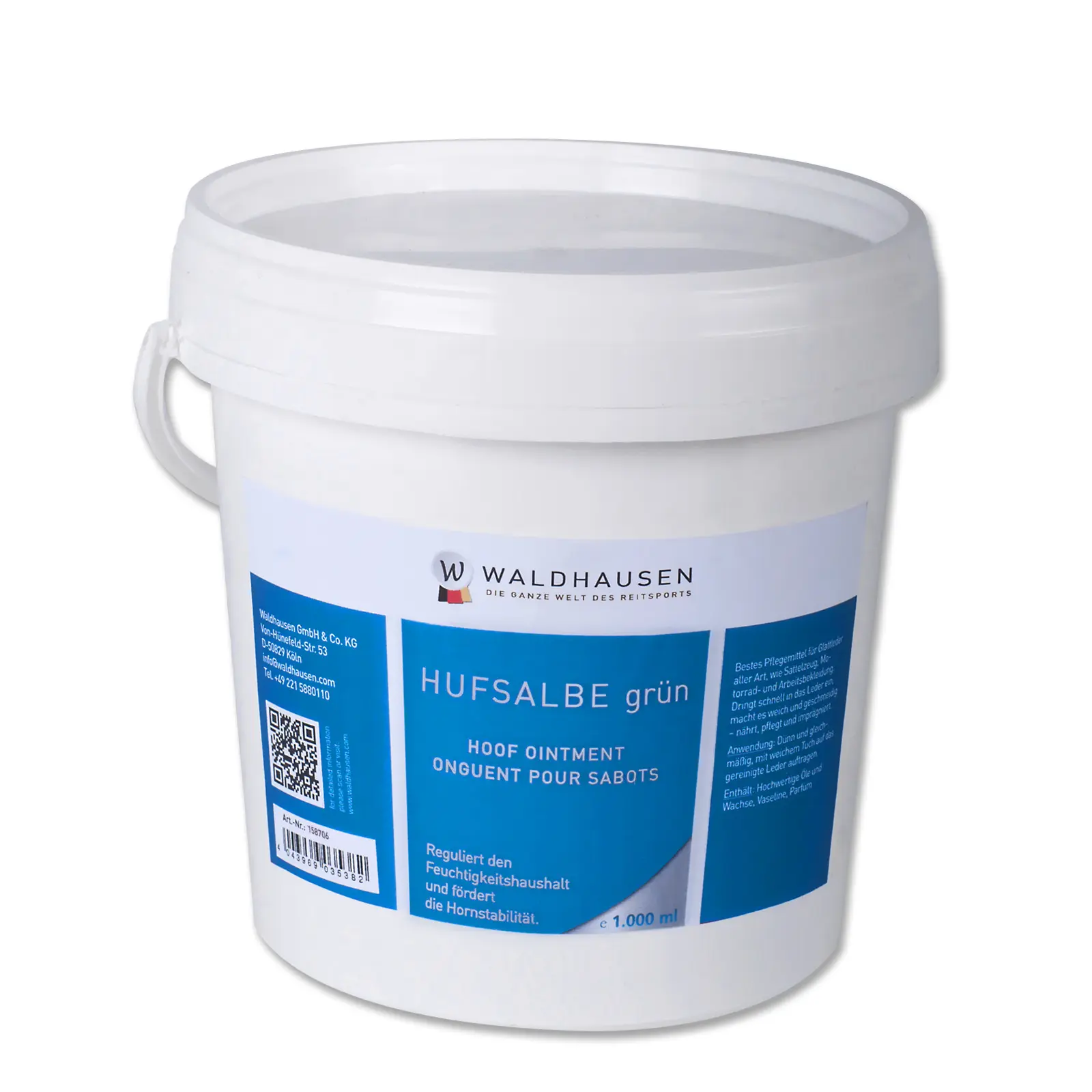 Grasa para cascos de caballo 1 L