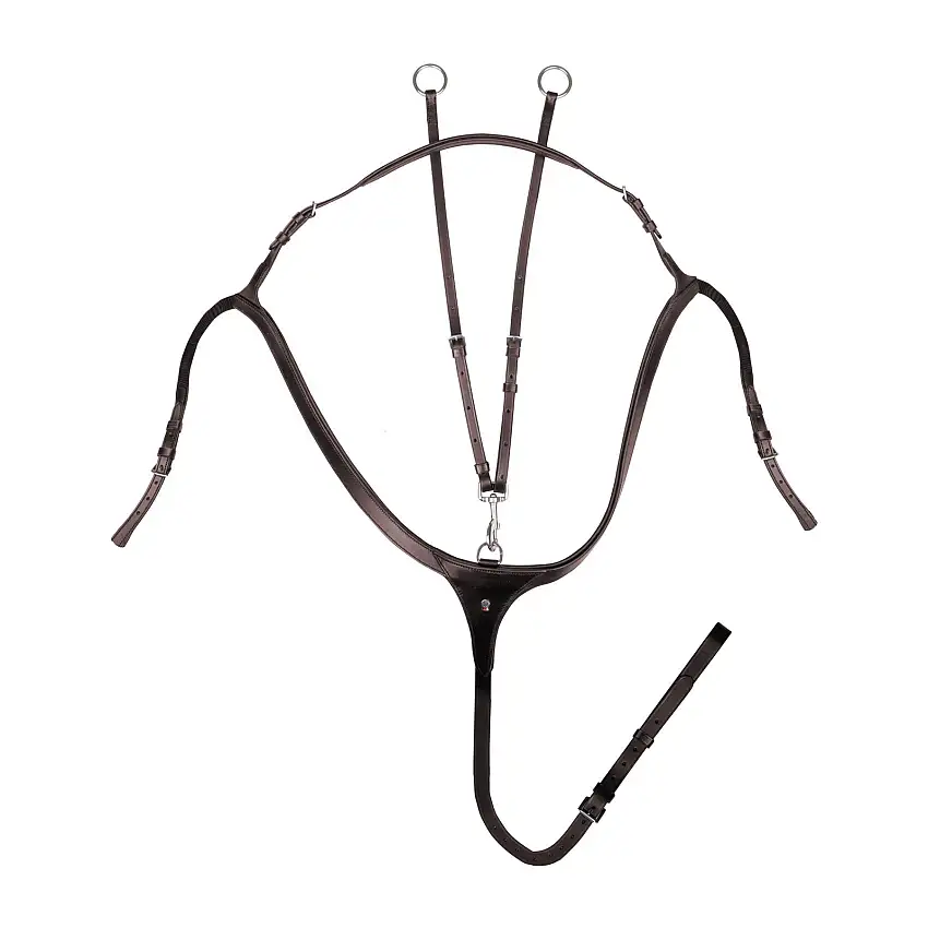 Collar de caza para caballo de cuero X-Line