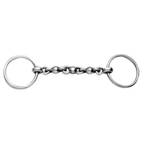 Waterford acero inoxidable anillo libre bradoon snaffle bit para caballos Korsteel