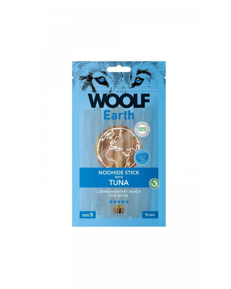 Woolf snack perro Earth palitos de atún 90 gr