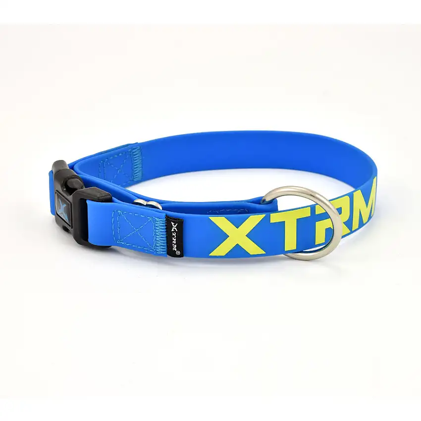 X-TRM Collar Azul PVC para perros
