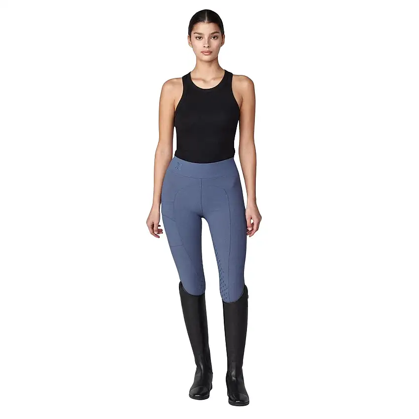 Malla de equitación de agarre medio para mujer Compression Pull-On