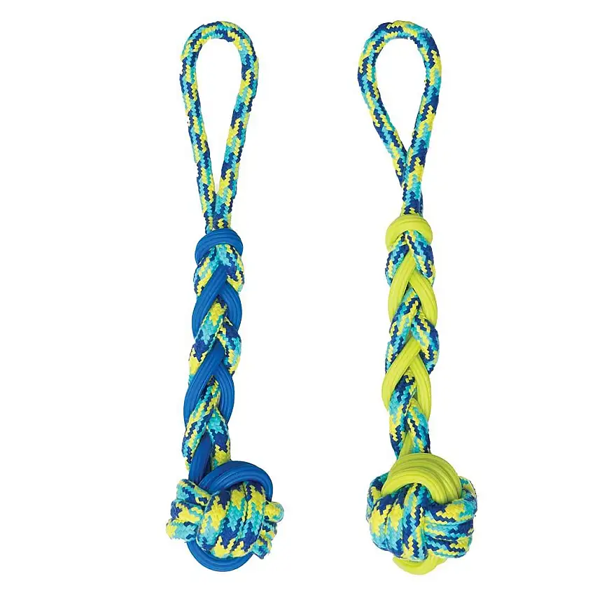 Pelota para perro con cuerda K9 TPR Tug