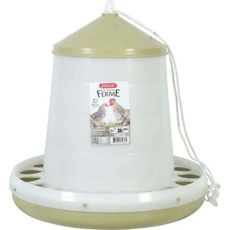 Silo alimentador para gallinas